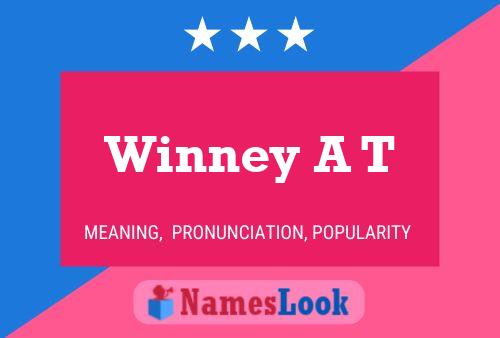 Winney A T 名字海报