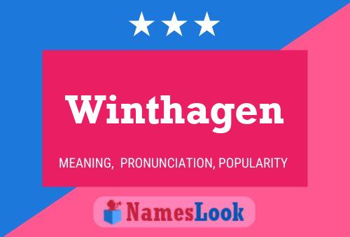 Winthagen 名字海报