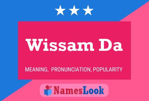 Wissam Da 名字海报