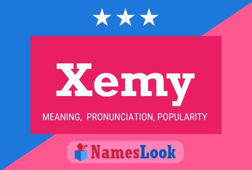 Xemy 名字海报