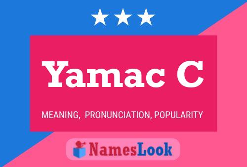 Yamac C 名字海报