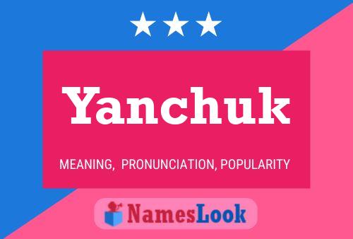 Yanchuk 名字海报