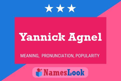 Yannick Agnel 名字海报