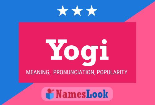 Yogi 名字海报