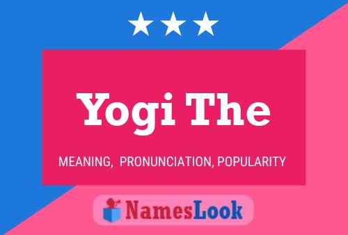 Yogi The 名字海报