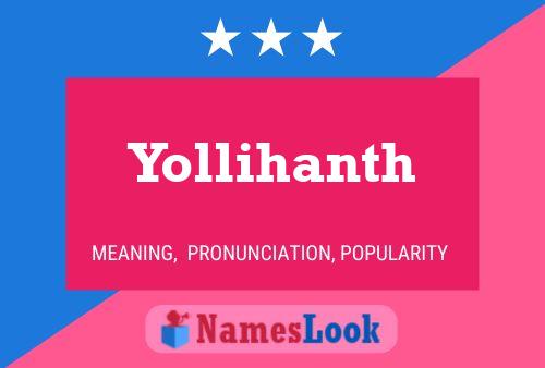 Yollihanth 名字海报