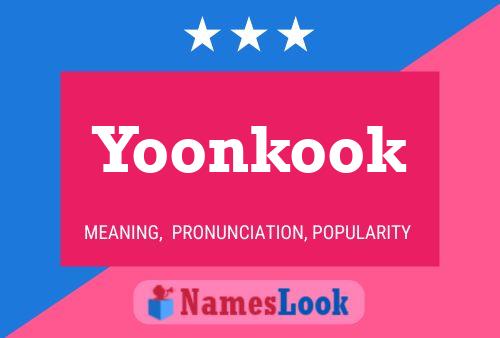 Yoonkook 名字海报