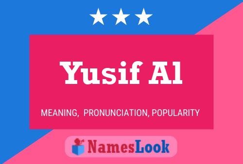 Yusif Al 名字海报