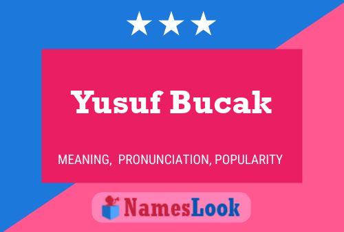 Yusuf Bucak 名字海报