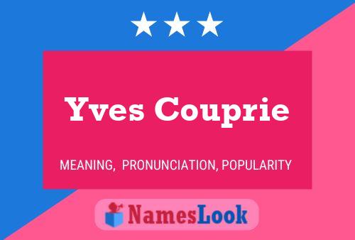 Yves Couprie 名字海报