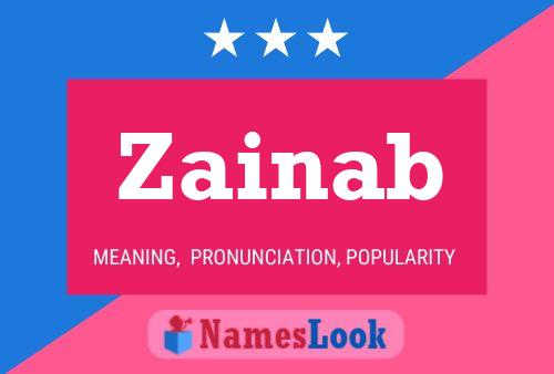 Zainab 名字海报