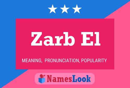 Zarb El 名字海报