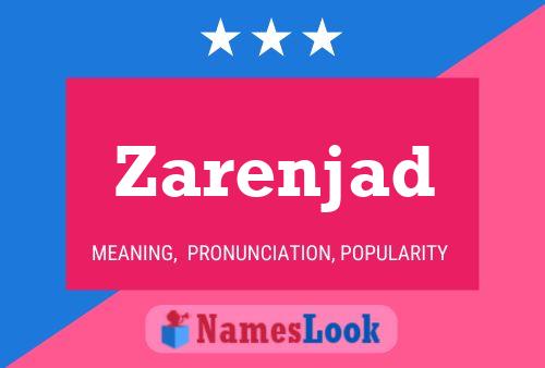 Zarenjad 名字海报