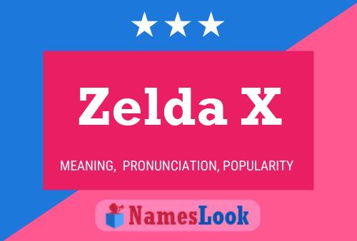 Zelda X 名字海报