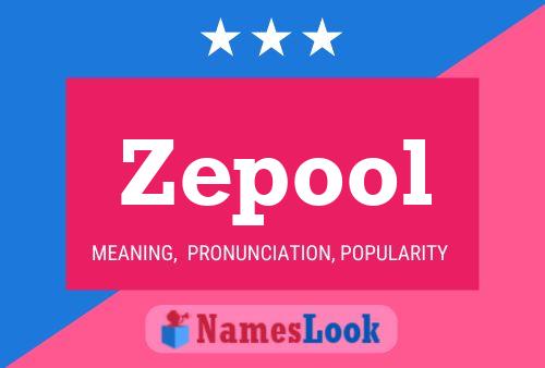 Zepool 名字海报