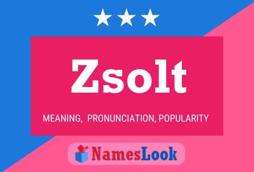 Zsolt 名字海报