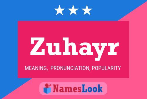 Zuhayr 名字海报