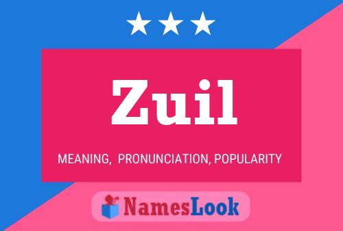 Zuil 名字海报