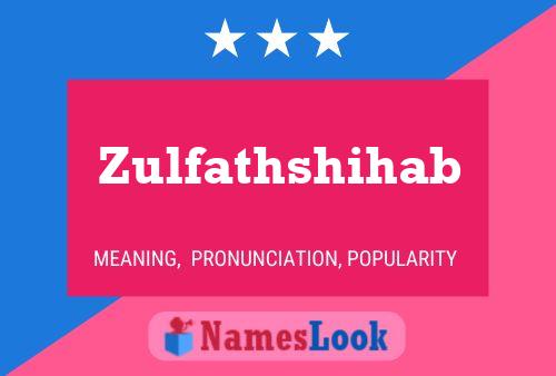 Zulfathshihab 名字海报