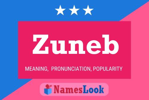 Zuneb 名字海报