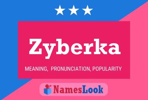 Zyberka 名字海报